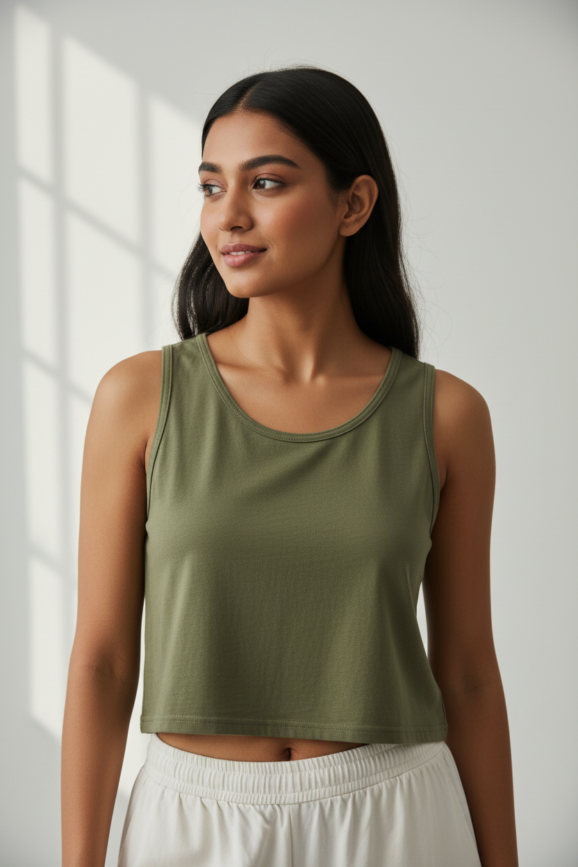 WOMEN'S CROP TANK