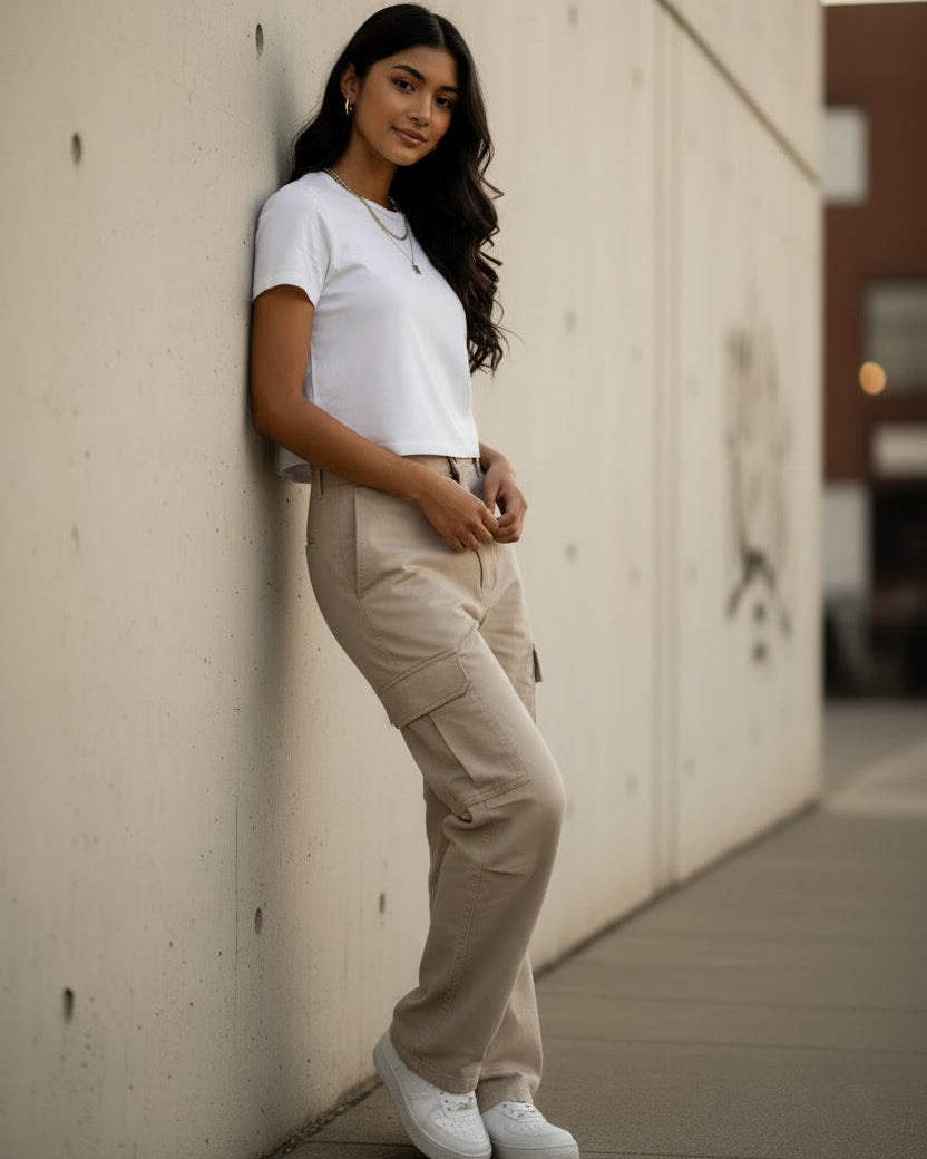 GIRLS TEE : DIVINE WHITE
