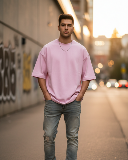 STREET OVERSIZED : LIGHT PINK
