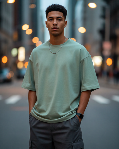 STREET OVERSIZED : JADE GREEN