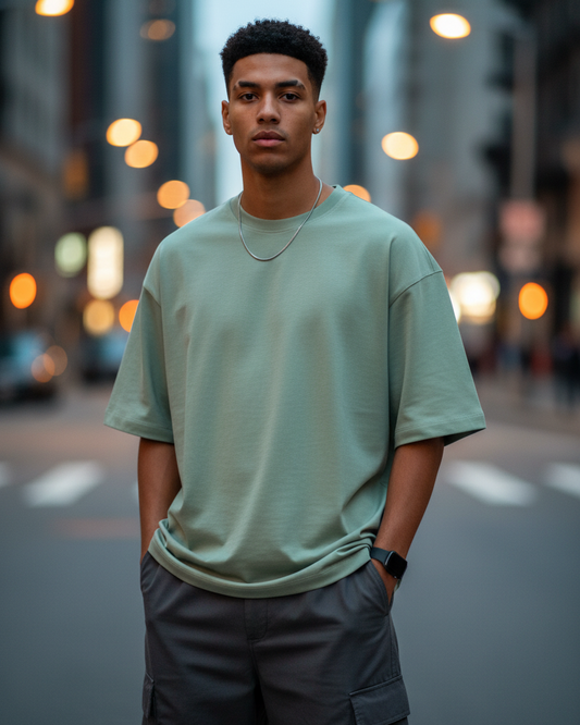 STREET OVERSIZED : JADE GREEN