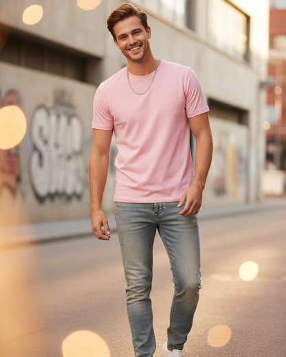 STREET SOLID : LIGHT BABY PINK